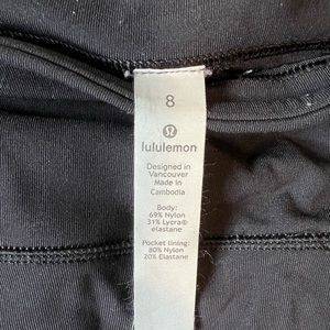 LULULEMON LEGGINGS W POCKETS